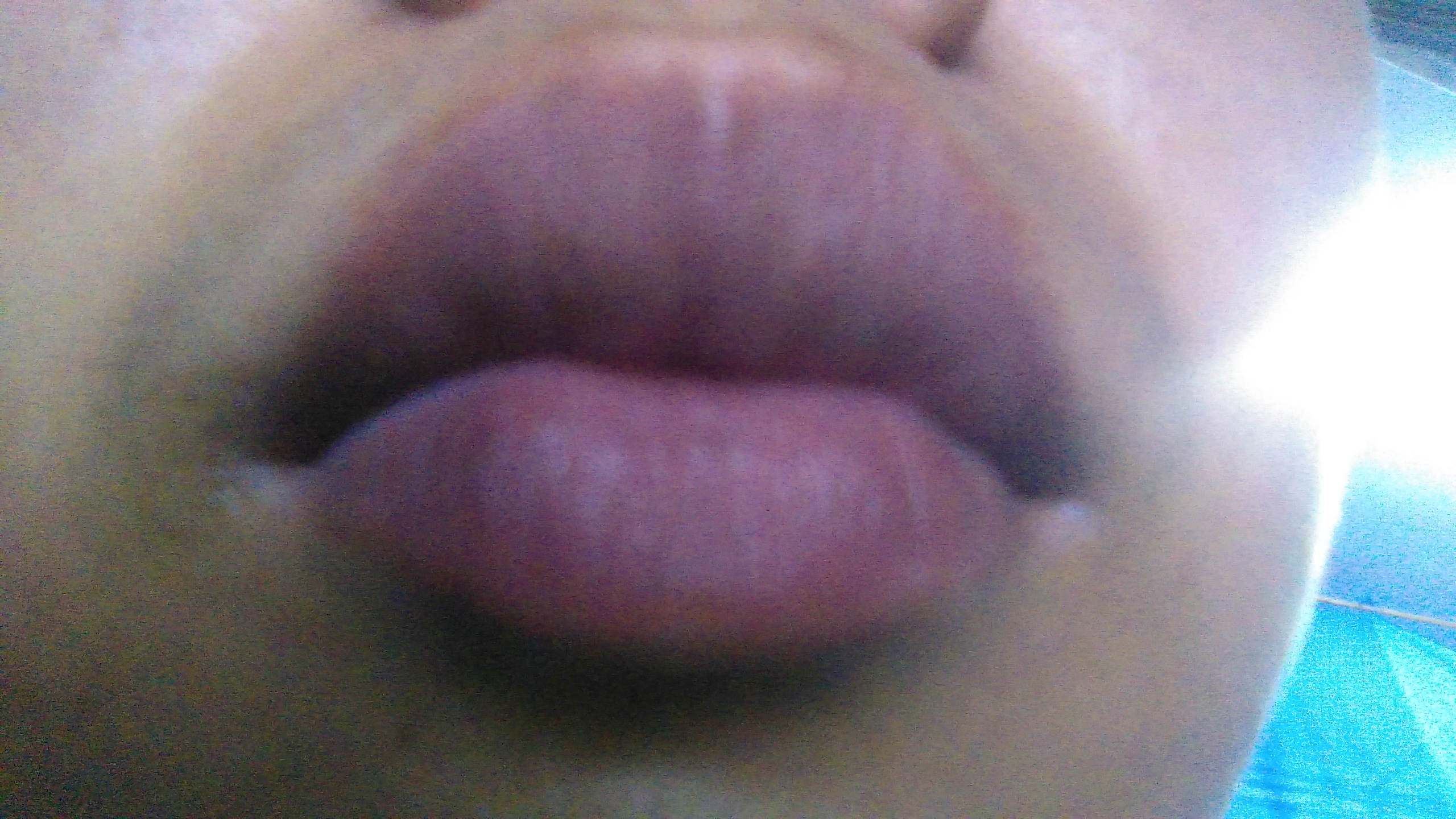 嘴唇紫钳图片
